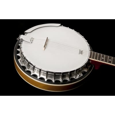 Washburn B9-WSH Americana Series Cast Aluminum Tone Ring  5-string Resonator Banjo image 7