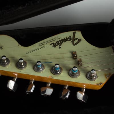Fender  Stratocaster owned and played by Ry Cooder Solid Body Electric Guitar,  c. 1967, ser. #144953, road case. image 20