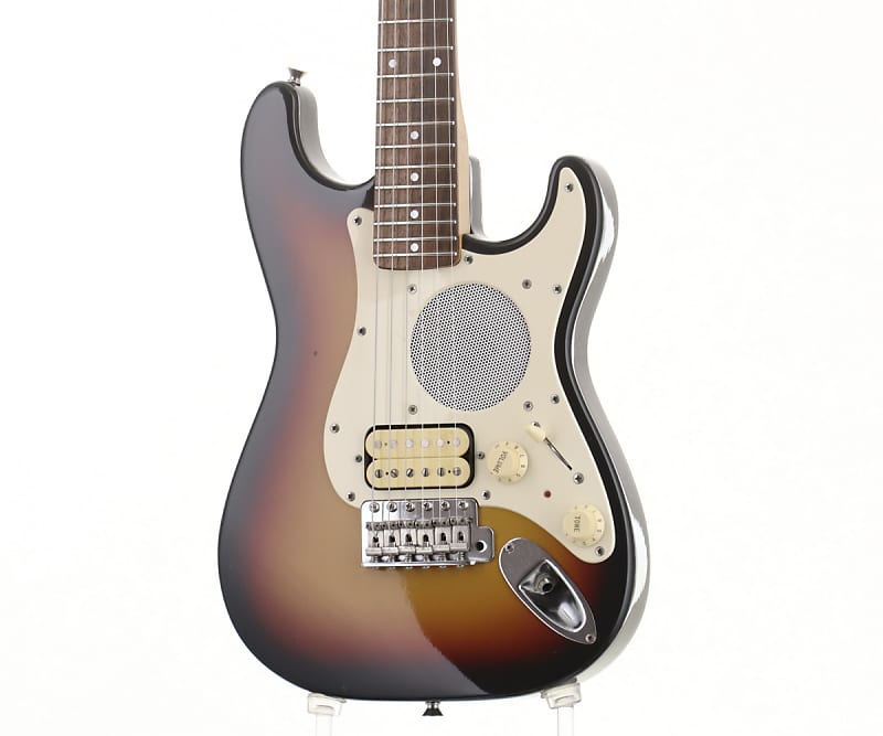 Fender ST-Champ Mini Stratocaster MIJ with Built In Speaker | Reverb