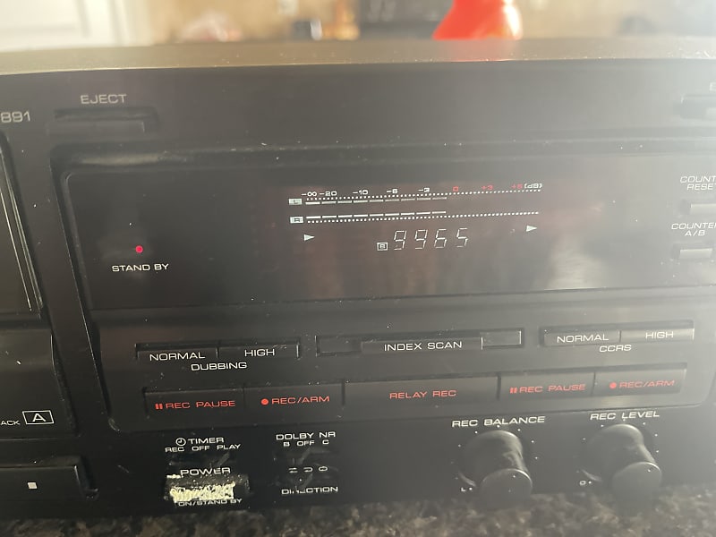 Kenwood KW-5066 Stereo 4 head reel to reel Tape Deck Vintage Serviced