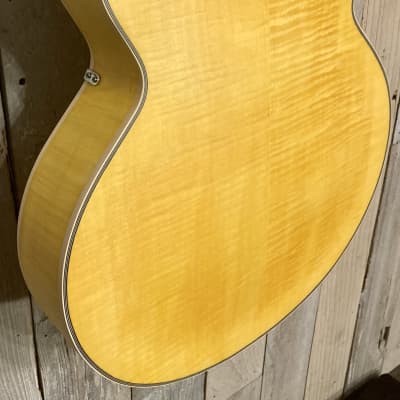 D'Angelico Premier EXL-1 Hollow Body Archtop 2022 - Satin Honey Blonde, Support Small Shops and Buy Here! image 10