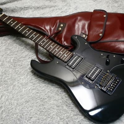 1980's DIAMOND serie Aria ProII Strato type All black model