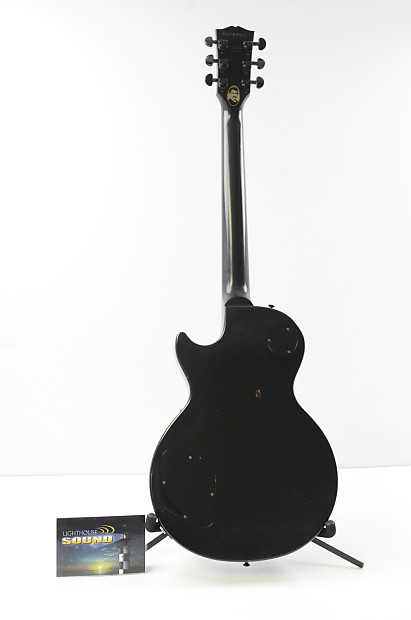 送料無料 百貨店 2000 Gibson Les Paul Studio Gothic Electric Guitar - Black w ギター