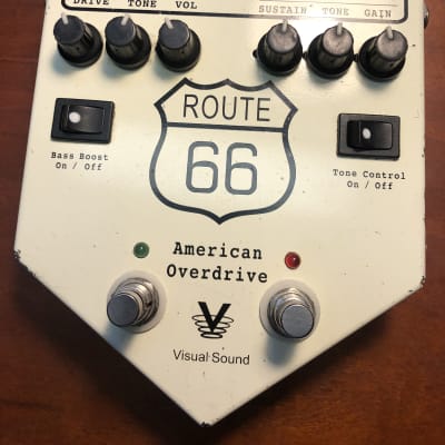 Visual Sound Route 66 Overdrive Compressor Pedal