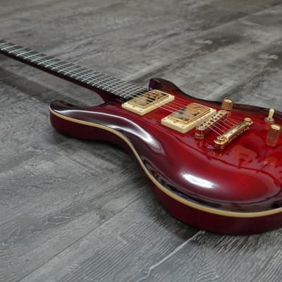 AIO Wolf W400 Electric Guitar - Red Burst image 7
