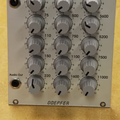 Doepfer A-128 Fixed Filter Bank Module for Eurorack image 1