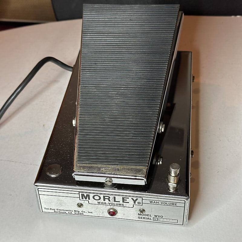 Morley Tel-Ray Wah Volume 1970s - Chrome image 1