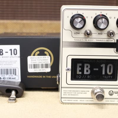 Walrus Audio EB-10 Preamp/EQ/Boost | Reverb