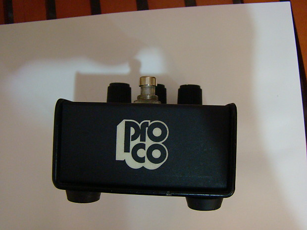 独特の上品 PEDAL RAT VINTAGE NICE CHIP MOTOROLA LM308N 2 RAT PROCO 1992 ギター