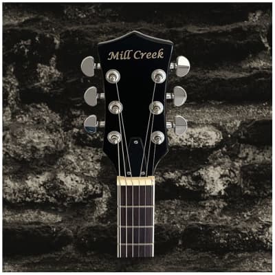 Mill Creek MC-1200 Resonator guitar - Tobacco Sunburst image 5