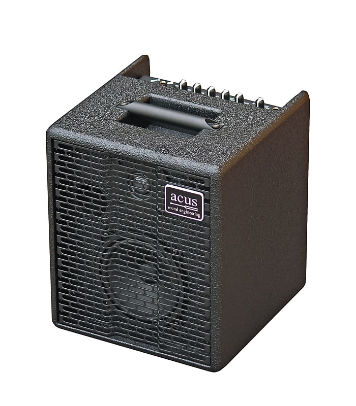 Acoustic Amplifier - ACUS ONE 5T Black - 2x channel (2x Instrumental / independently controllable) image 1