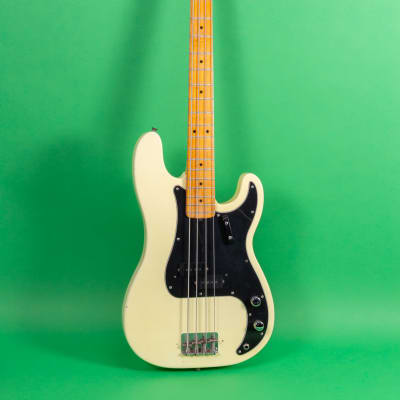 Fender Precision Bass Rare Slab Body John Entwistle 1966 White image 3