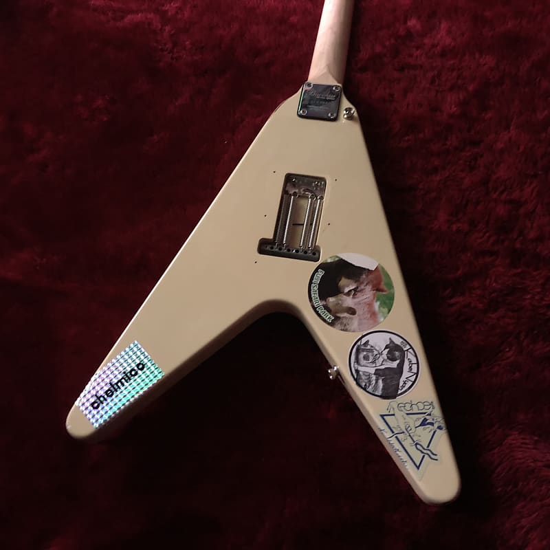 Bacchus BFV-CUSTOM FTM Flying V - White | Reverb