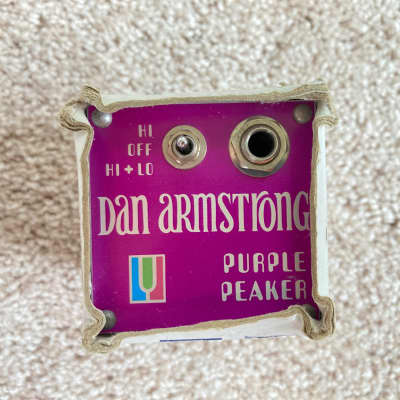 Dan Armstrong Purple Peaker mid-1970's-Original owner image 12