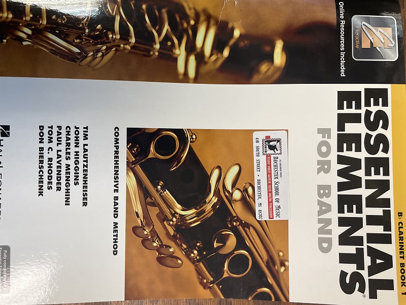 Hal Leonard Essential elements Book 1 2023 Reverb