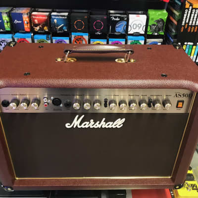 Marshall AS50D 50-Watt 2x8 2-Channel Acoustic Combo Amp image 5