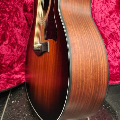 Taylor 324ce Grand Auditorium Mahogany/Blackwood Cutaway Acoustic/Electric with V-Class Bracing image 8