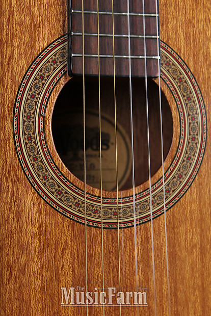 Woods by Samick DC 15G Classical Acoustic Guitar Cedar Top Natural Gloss Finish