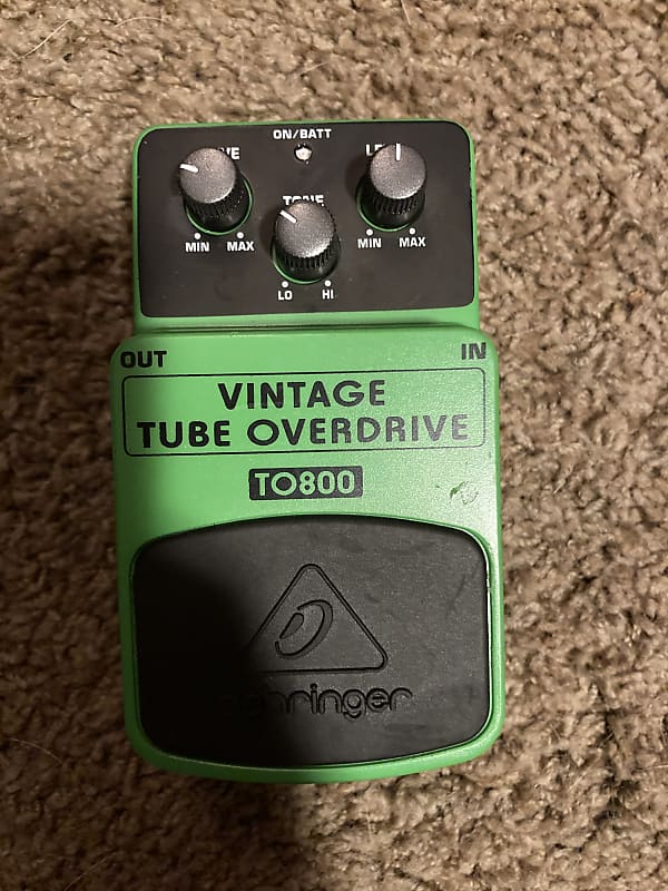 Behringer TO800 Vintage Tube Overdrive