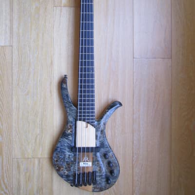 Ibanez AFR5PBP-DTF Premium Affirma 5-String Bass - Deep Twilight Flat for sale