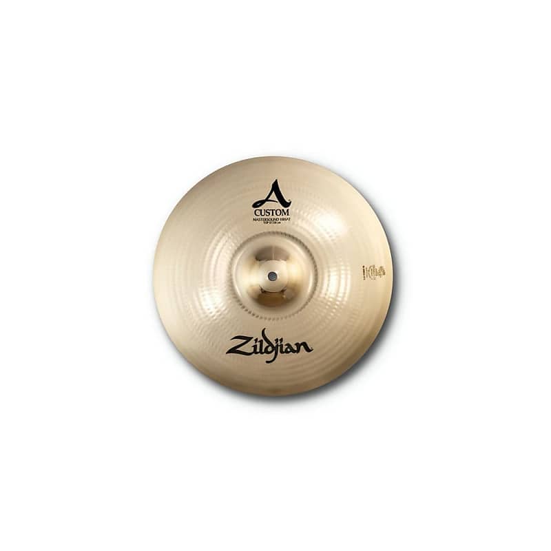 Zildjian A Custom Mastersound Hi Hat Cymbal Top 15" image 1