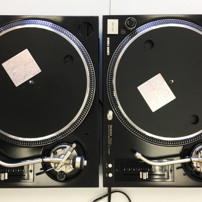 (2) Used Technics SL-1210 M5G - DJ Turntable Twin Set w/ Dust Covers & Mods / SL-1200 / SL1200 image 2