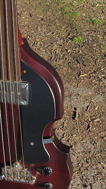 Epiphone EB-1 Violin Fretless Bass 2000 Mahogany Brown | Reverb