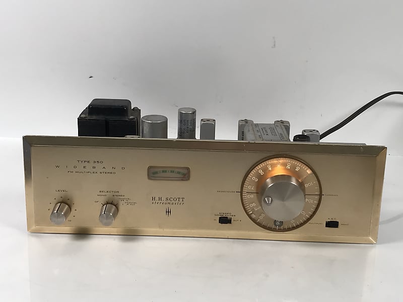 Vintage HH Scott Type 350 FM Wideband Stereo Multiplex Tuner image 1