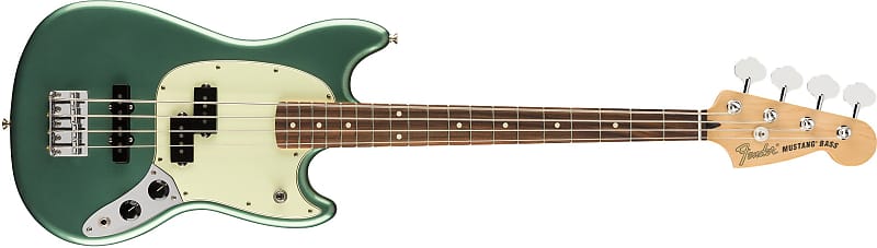 Fender Limited Edition Player Mustang Bass PJ PF - Sherwood Green Metallic