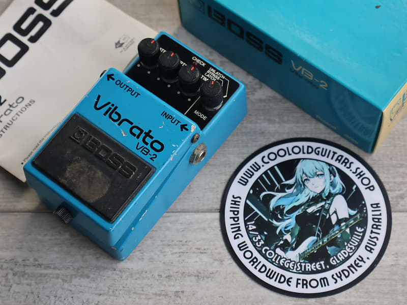 kooba　Boss VB-2 Vibrato Boss VB-2W Vibrato Effect Pedal - Effects pedals | Guitar Bros