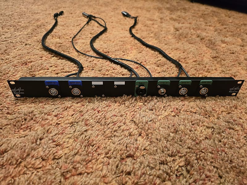 Guitar Cable IU Rack I/O Panel - Black | Reverb