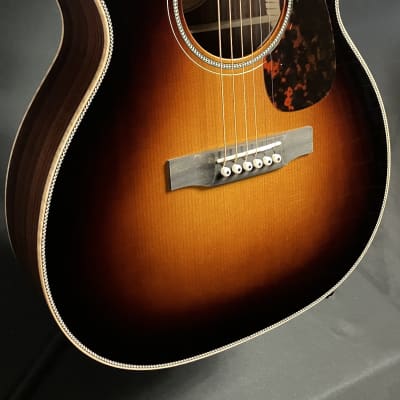 Larrivee OM-60R Rosewood Traditional Orchestra Acoustic Guitar Sunburst w/ Case image 3
