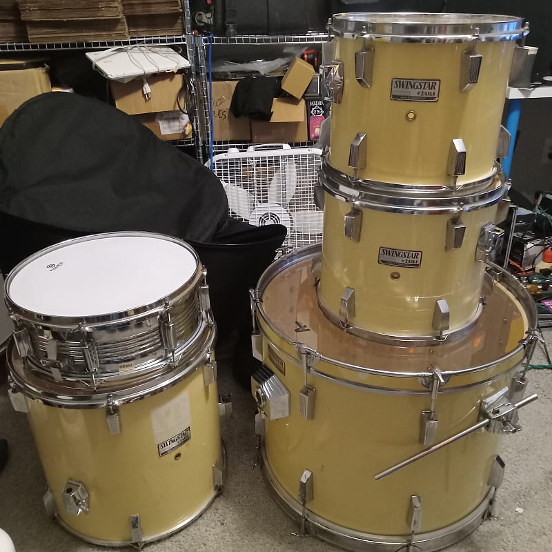 Tama swingstar 5 store piece drum set