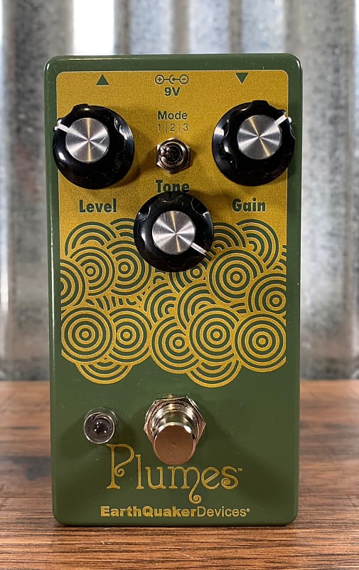 Earthquaker Devices Plumes Low Medium Overdrive JFET OpAmp Guitar Effect Pedal image 1