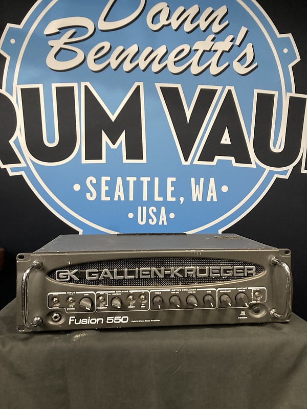 Gallien-Krueger Tom Hamilton's Aerosmith, 2009 "Dummy" Fusion 550   Bass Amp Head, Non-Functioning, Authenticated! (#105) image 1