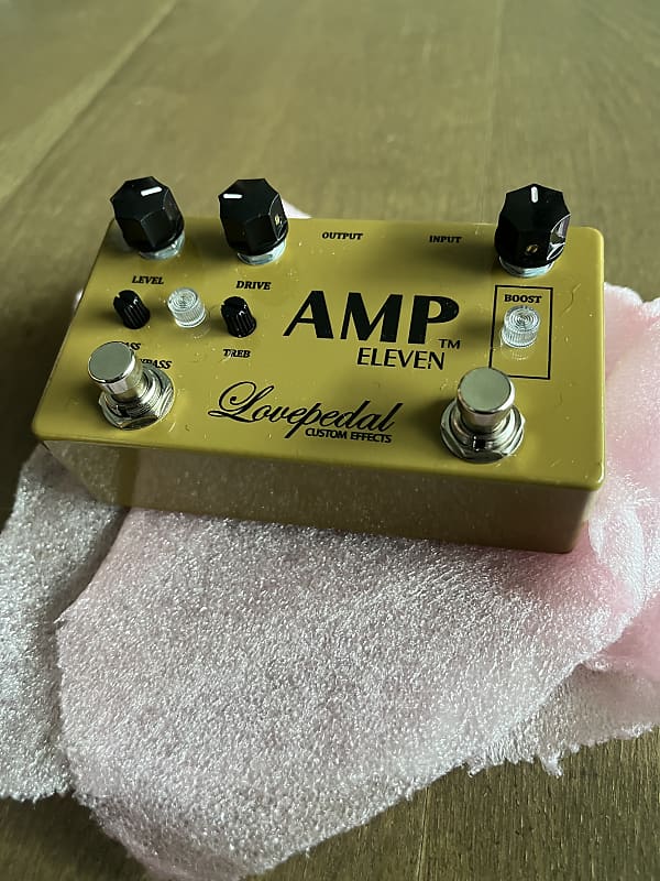 Lovepedal Amp Eleven SRV Mod Hoss 2023 - Mustard