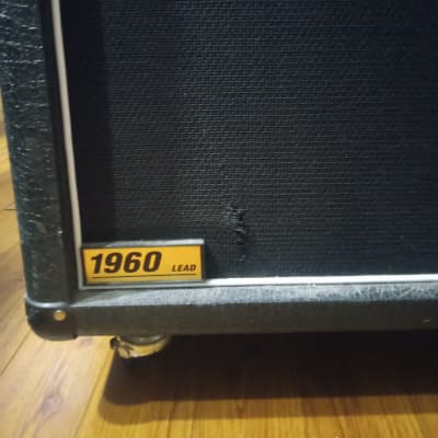 Marshall 1960A Lead 300-Watt 4x12" Angled Guitar Speaker Cabinet 1998 - Present - Black image 3