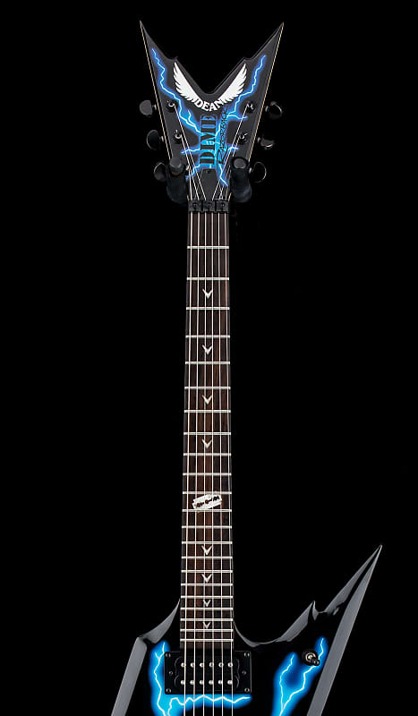 Dean Dimebag Razorback Lightning Bolt-On #00966 w/ Factory Case