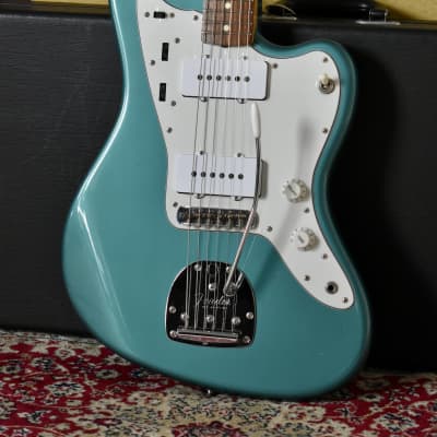2002 Fender Japan JM66 Jazzmaster Ocean Turquoise Metallic, CIJ, Limited, Offset image 4