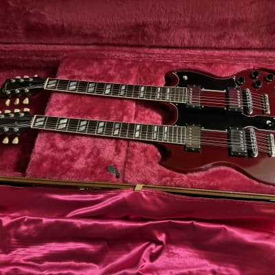Gibson EDS-1275 Double Neck 1992 - Cherry image 13