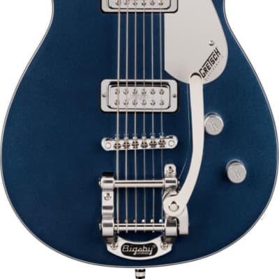 Gretsch G5260T Electromatic Jet Baritone Guitar with Bigsby, Midnight Sapphire image 1