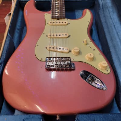 Fender Limited Edition Custom Shop 64 Journeyman Relic Stratocaster - Aged Burgandy Mist w/ Hard Case image 18
