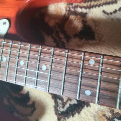 Brownsville classic Player stratocaster sunset red image 15