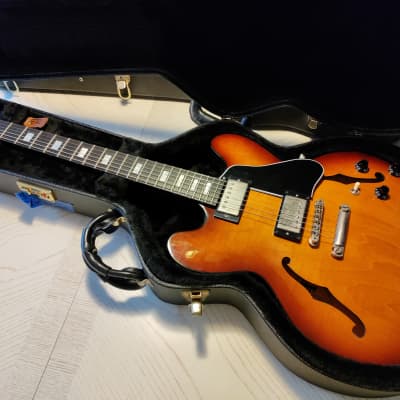 Gibson ES-335 Limited Edition 2001 - Rare Ebony fretboard image 1