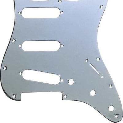 Genuine® Fender® Chrome Plated 11-Hole Stratocaster Pickguard - 099-1360-100