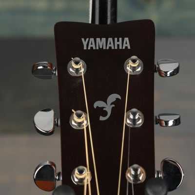 Yamaha FS800 Natural Dreadnought Acoustic Guitar image 3