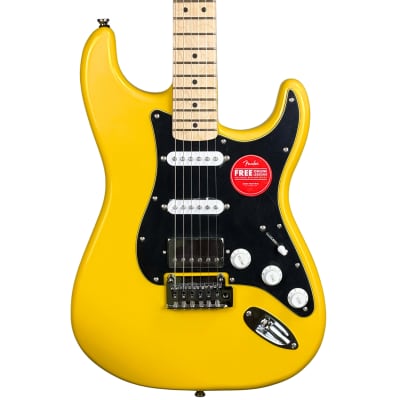 Squier Affinity Stratocaster エレキギター イエロー Squier Affinity Stratocaster HSS Electric Guitar - Graffiti