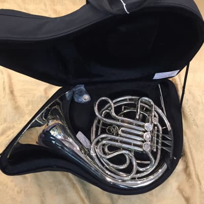 Musikwerks Double French Horn NEW-Copy of 8D-Nickel Plated-Nice Player-Economical! image 8