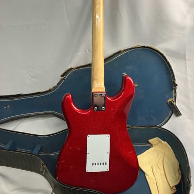 Memphis Sparkle Red Lawsuit Stratocaster Electric Guitar image 5