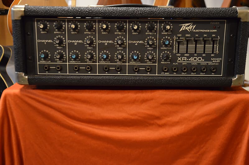 Peavey XR-400 200H Power Mixer * Made in the USA 1979 image 1